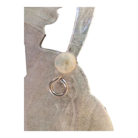 Vintage Silver Plated Holiday Sleigh Trivet Enamel Hot Plate Never Used - Picture 7 of 11